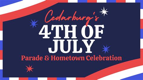 cedarburg utopia|4th of July Parade & Hometown Celebration in Cedarburg.